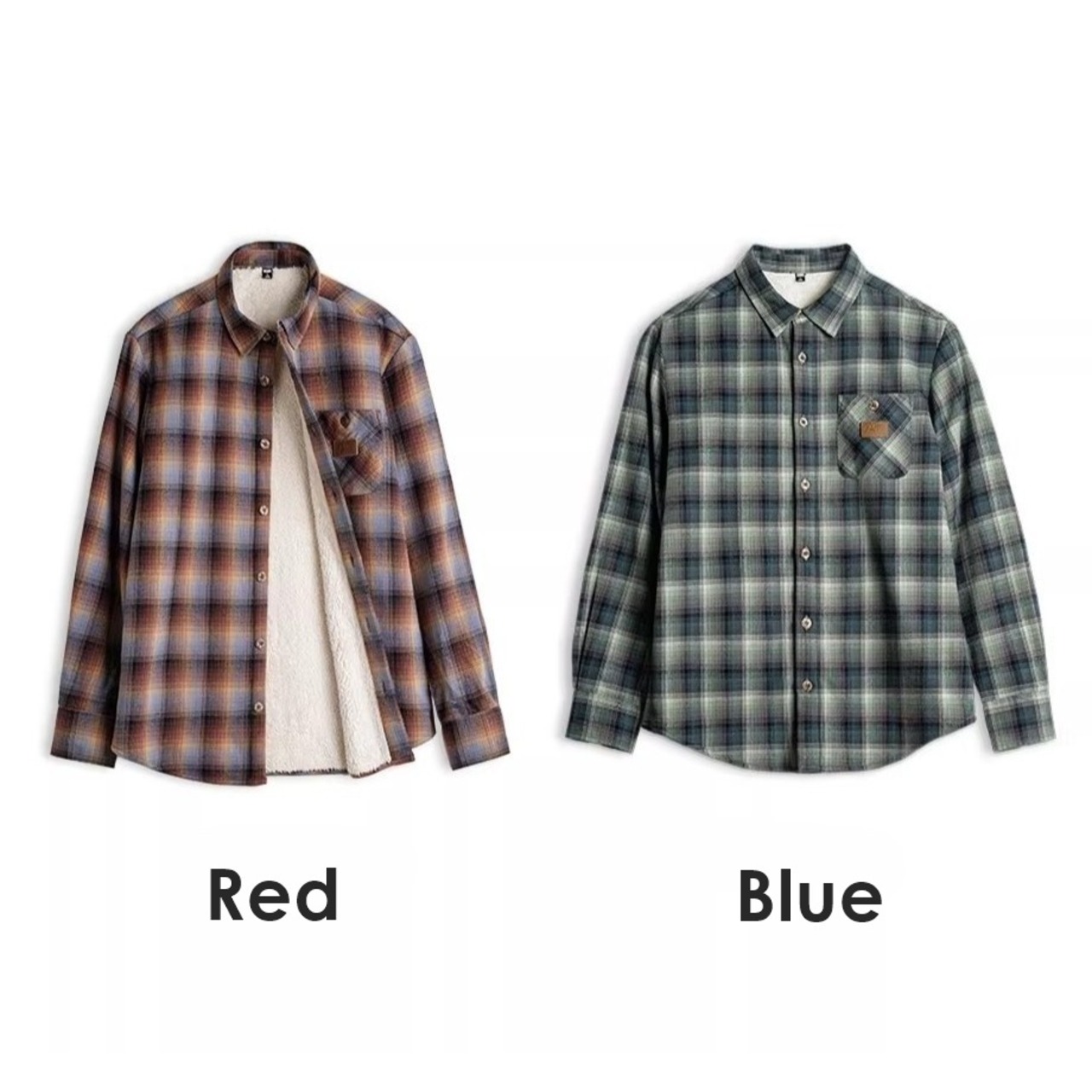 Plaid Fleece Lining Warm Shirt / チェック フリース ライニング ワーム シャツ