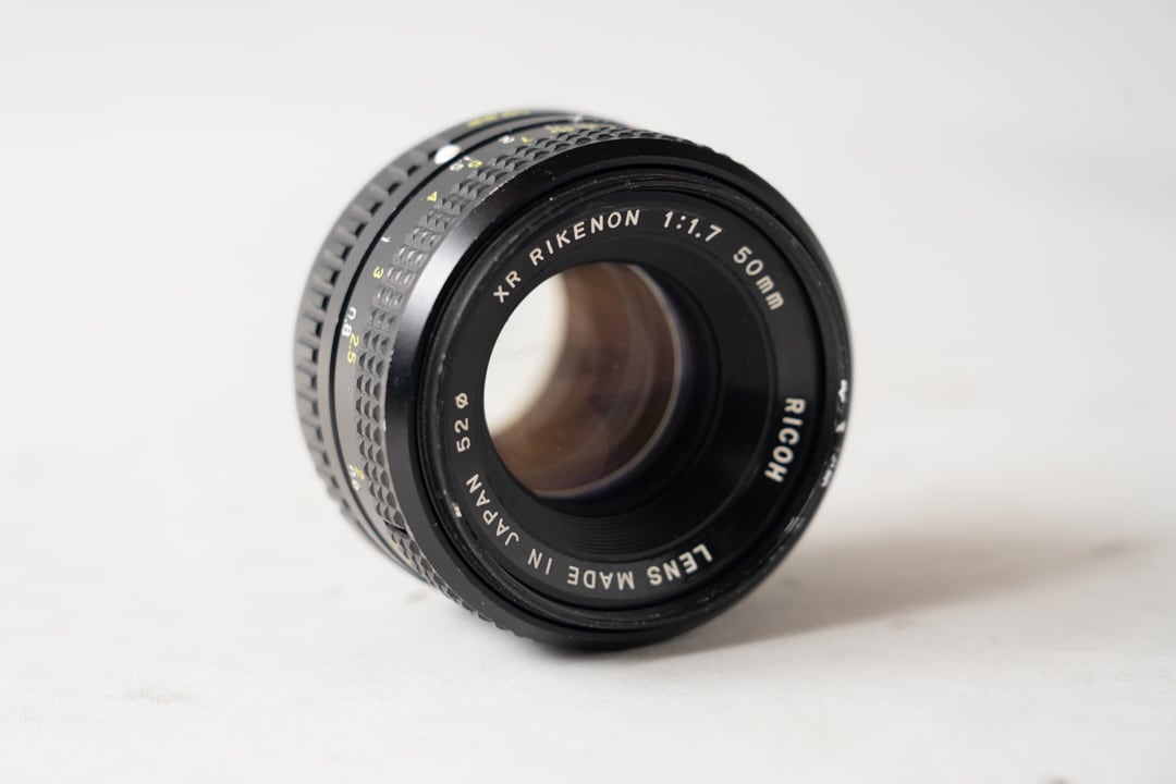 RICOH XR RIKENON 50mm F1.7 【2104J8】 | studio 令宮 -REIGU-
