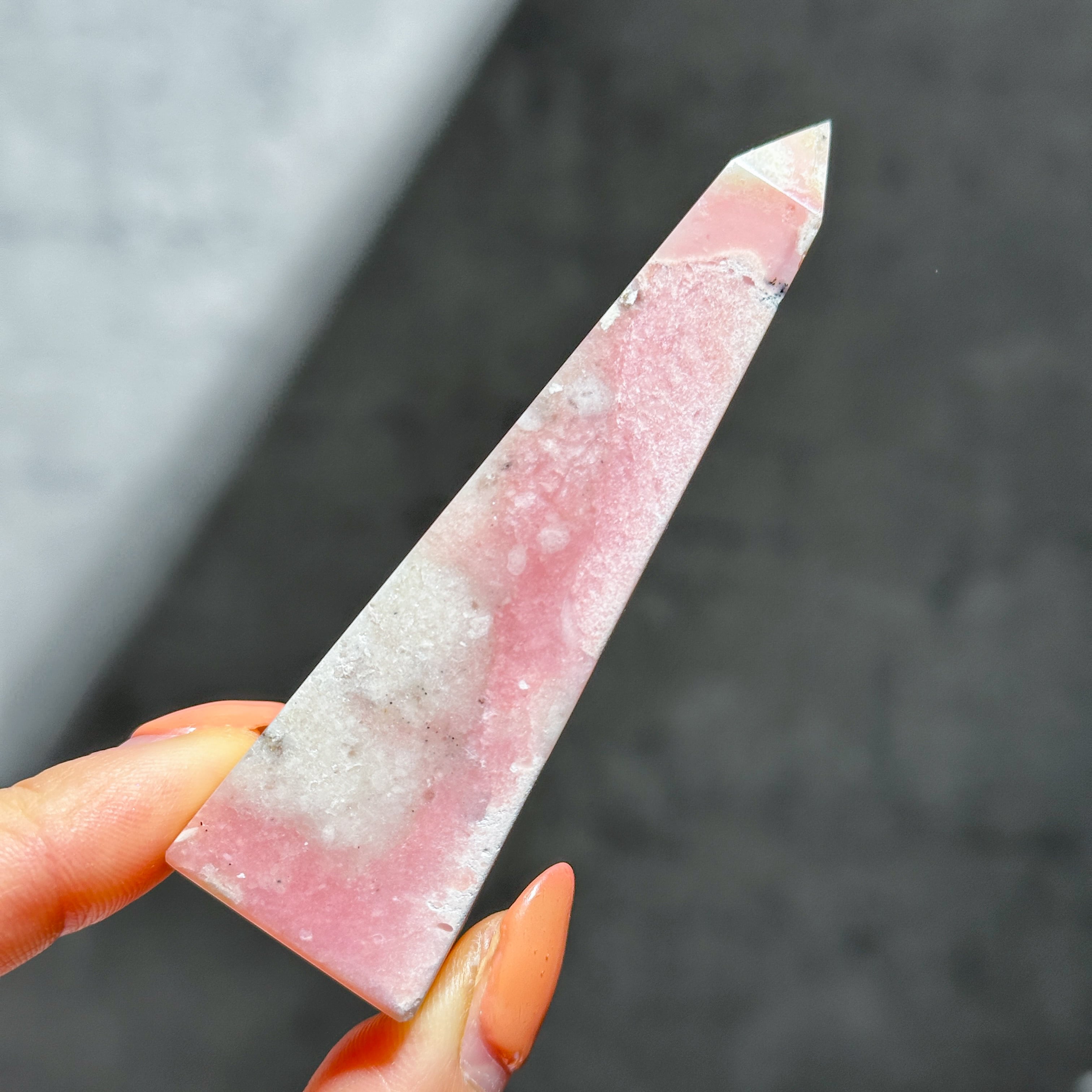 ピンクオパール タワー44♡Pink Opal♡天然石・鉱物・パワーストーン