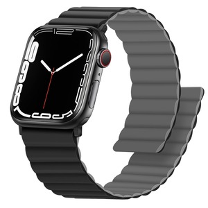 【数量限り】Anlinser コンパチブル Apple Watch バンド49mm 46mm 45mm 44mm 42mm、磁気両面リバーシブルアップルウォッチバンド iWatch Ultra 3/2/1 シリーズ11/10/9/8/7/6/5/4/3/SE 用