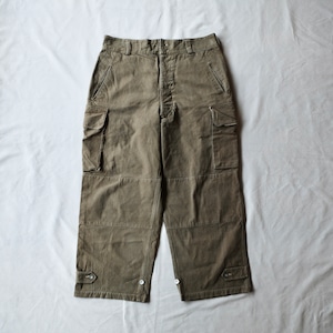 FRENCH ARMY "METAL BUTTON / 15 SIZE" M-47 CARGO PANTS