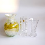 クリアなガラスの花瓶