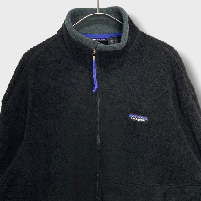 00s USA製 パタゴニア レギュレーターR2 フリースジャケット 黒 L