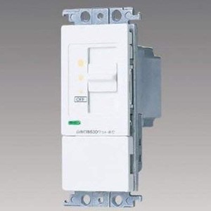 【人気】パナソニック(Panasonic) 埋込調光スイッチB 白熱灯用500W スライド式 ホワイト AC100V 500W WT57615WK