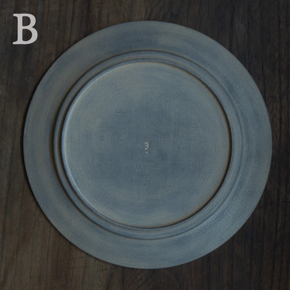 富井貴志 11 白漆リム皿 φ240 | くらしのギャラリー杜の街グレース店