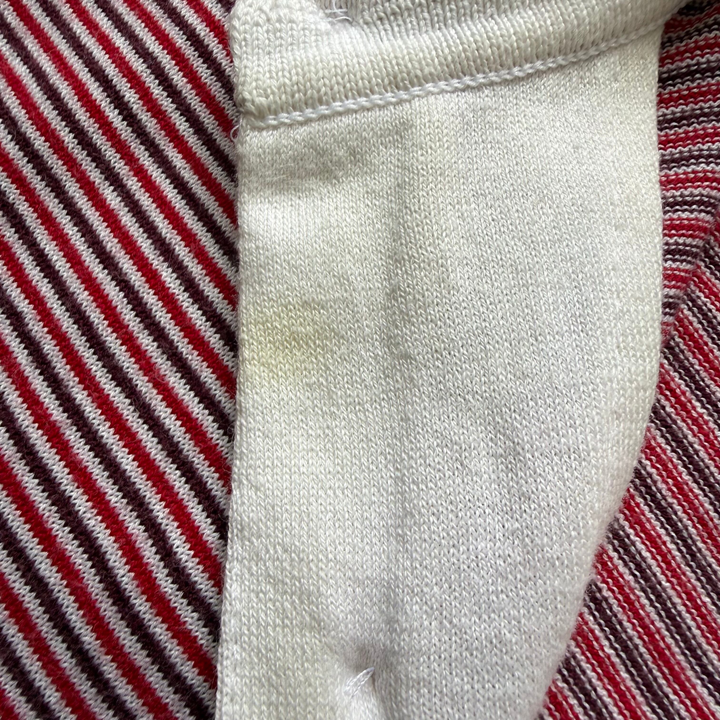 JOHN SMEDLEY シーアイランドコットン マルチボーダー 半袖 ニット