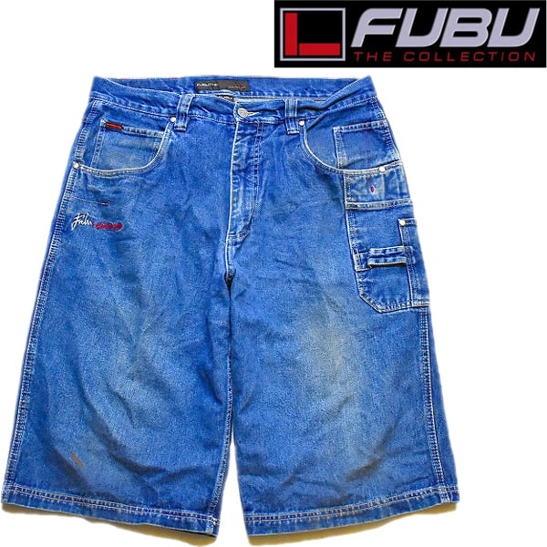 FUBU デニム ショートパンツ denim ショーツ フブ フーブー