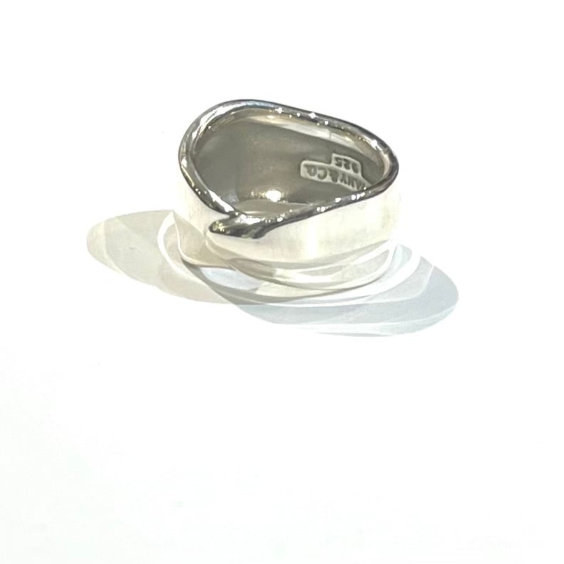 希少【TIFFANY&CO.】【9号】2187 オリーブ リーフ リング 9号自然美を