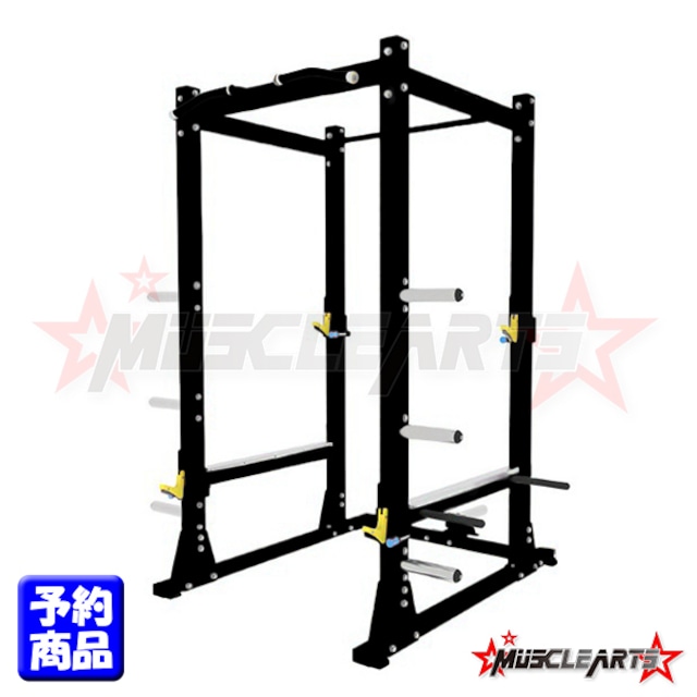 【販売終了】業務用 パワーラック MA-RZ183 黒 POWER RACK スクワットラック 【送料無料】