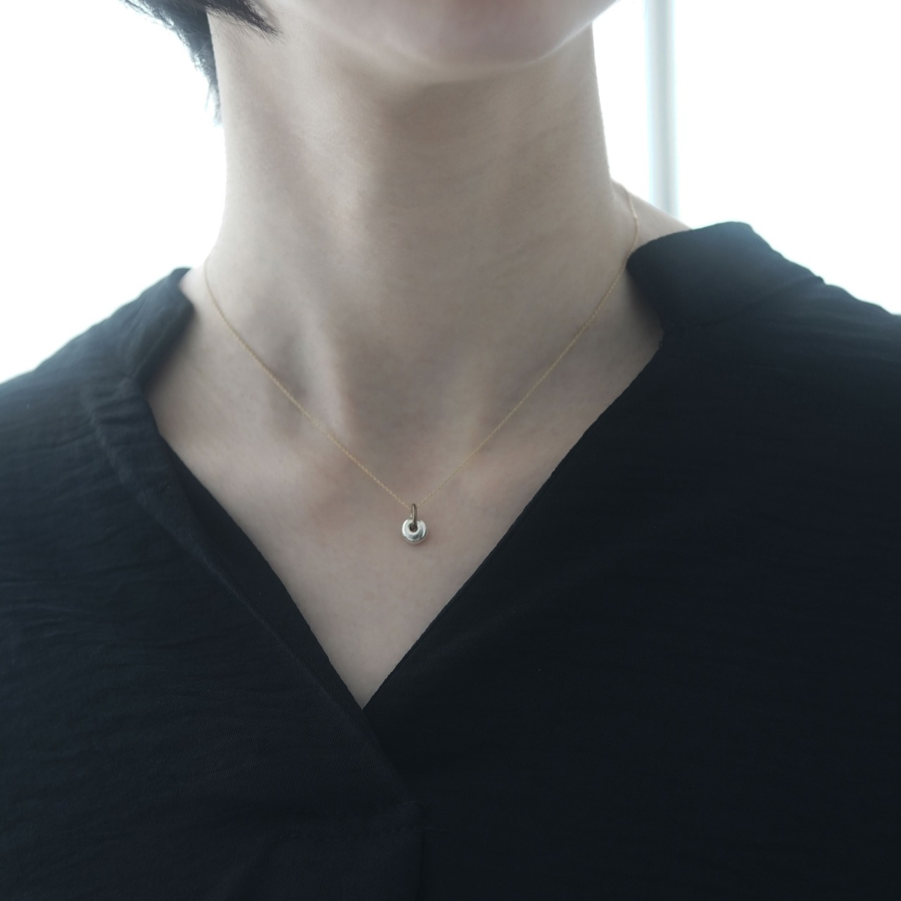 shizuku　（ SV・K10YG）　Pendant