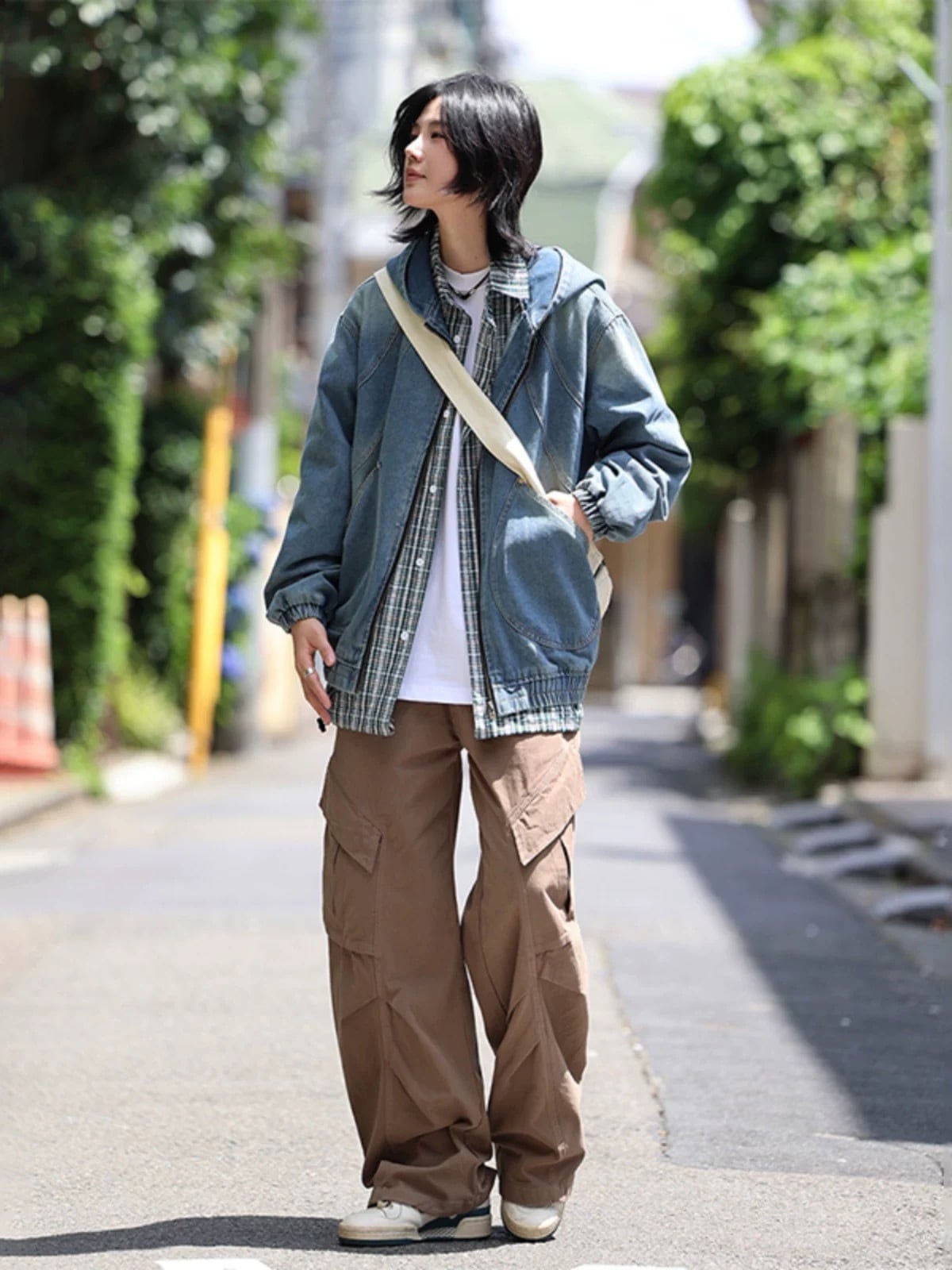 デニムフーディージャケット /Denim Hoodie Jacket | INOCENCE