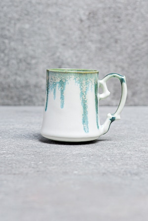 mug cup -melty green- S