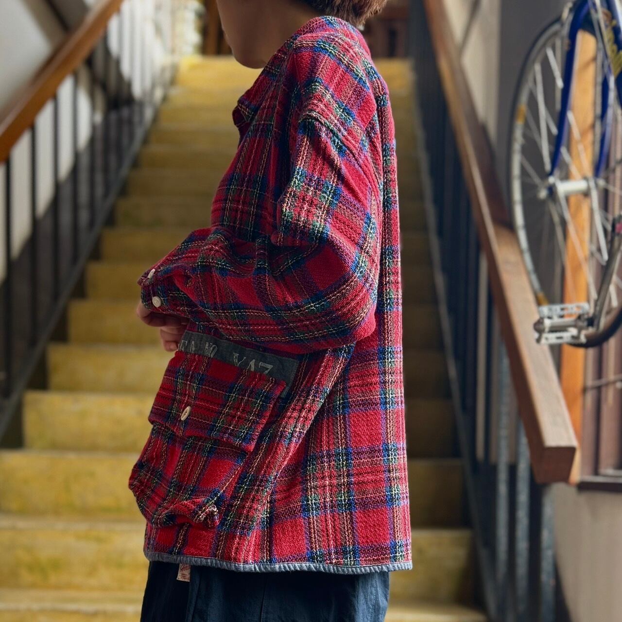 快晴堂 - Girl'sタータンチェック・リラクシンWork／アルピーノ