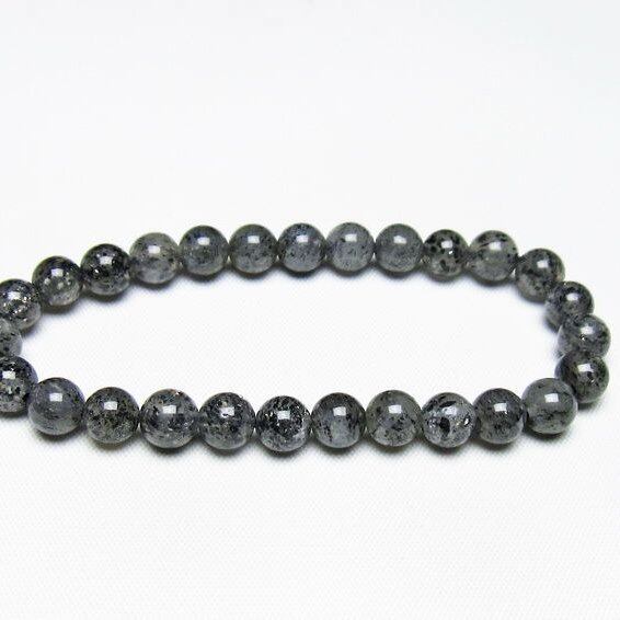 バイオタイトインクォーツ ブレスレット 7mm 一点物 メール便可 [M便 1/10] 111-48249