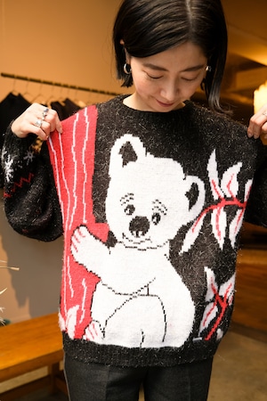 コアラモヘアニット