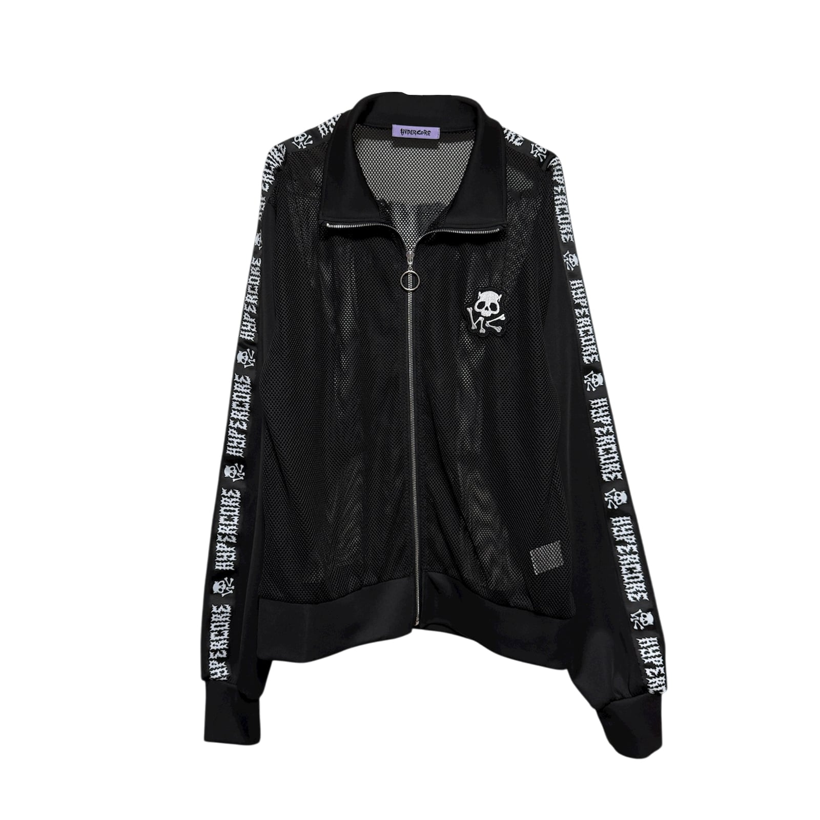 Creperieメッシュトラックジャケット(HCO-211BK) | HYPER CORE