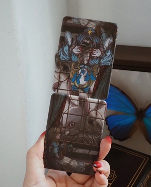 月の国のアリス　折りたたみミラー