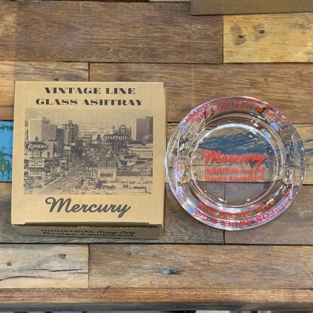 Mercury】マーキュリー ガラスアッシュトレイ《HOME BUILD