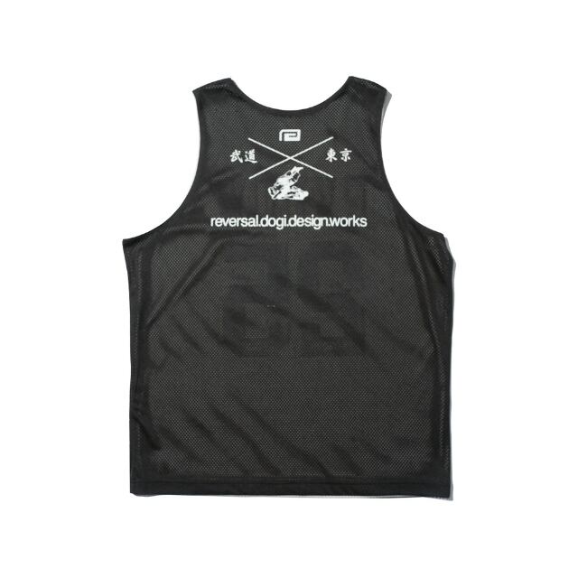 reversal】REVERSIBLE MESH GAME TANK TOP リバーシブル メッシュ