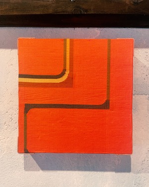 OBI fabric square art panel / iroha.h-p.2317 / ファブリックパネル 壁掛け 帯