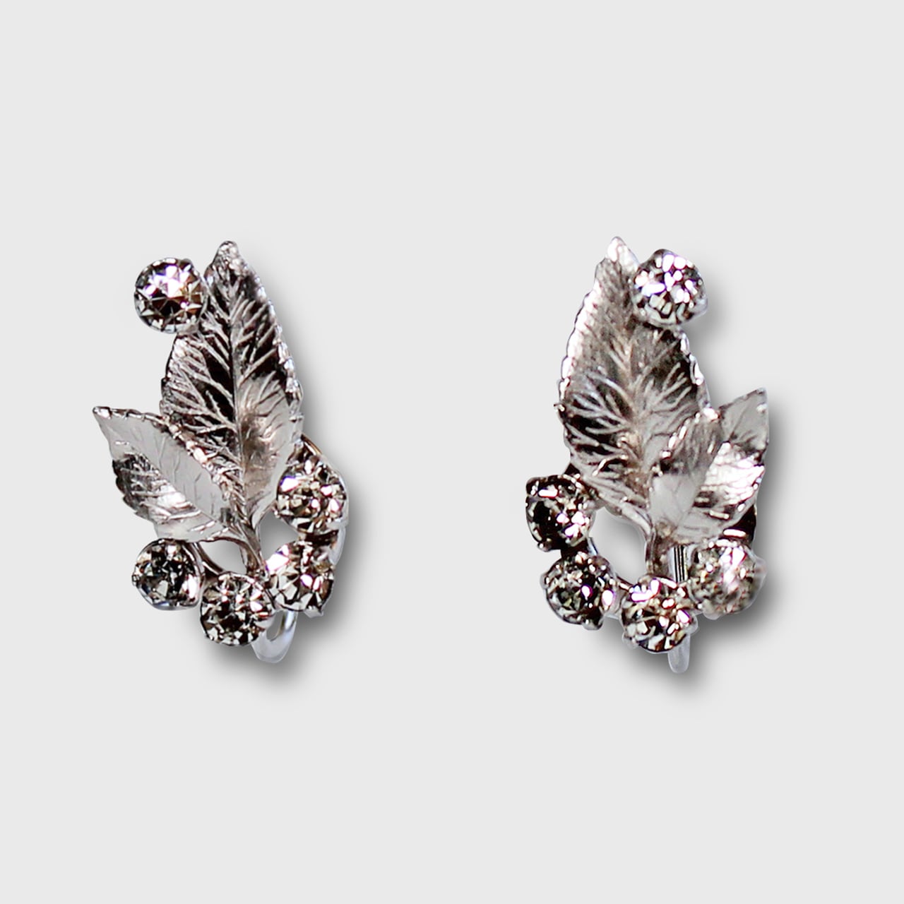 NINA RICCI】シルバーカラー ラインストーンネックレス ｜結婚式