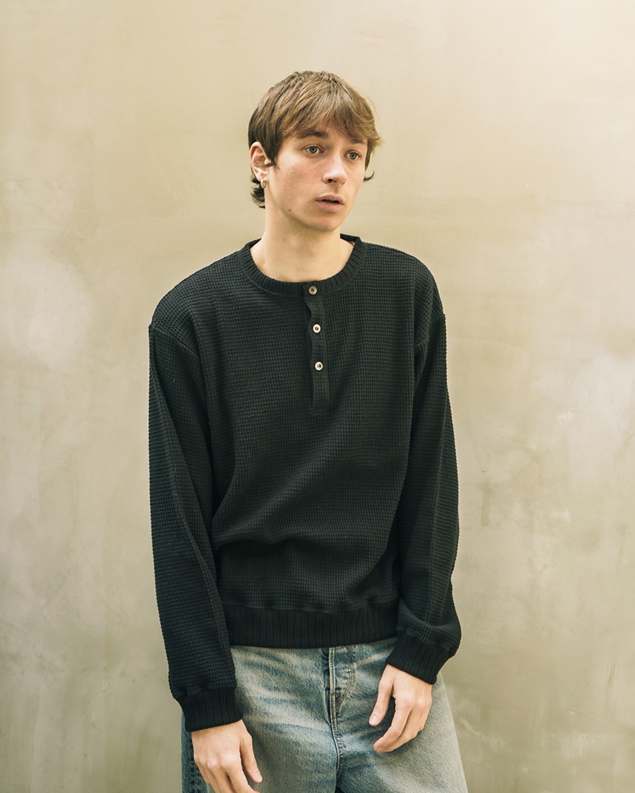 refomed "AZEAMI HENRY THERMAL〔BLACK〕"