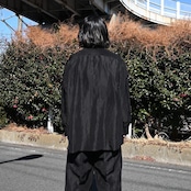 Nonnotte / Cascade Placket Oversized Shirt