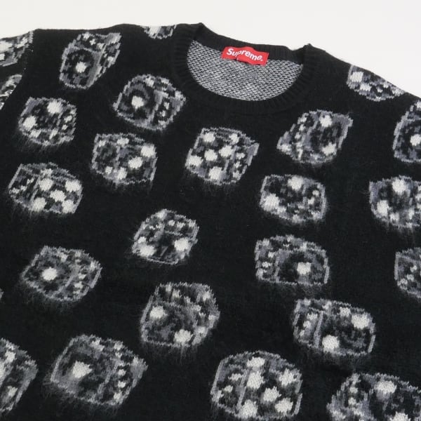 Size【L】 SUPREME シュプリーム 22AW Dice Sweater ニットセーター 黒 ...