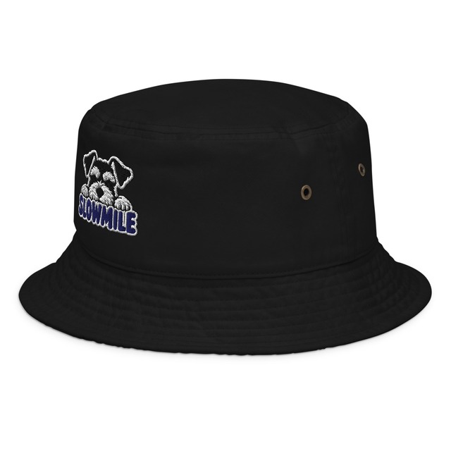 Schnauzer Logo Embroidered Bucket Hat S0148