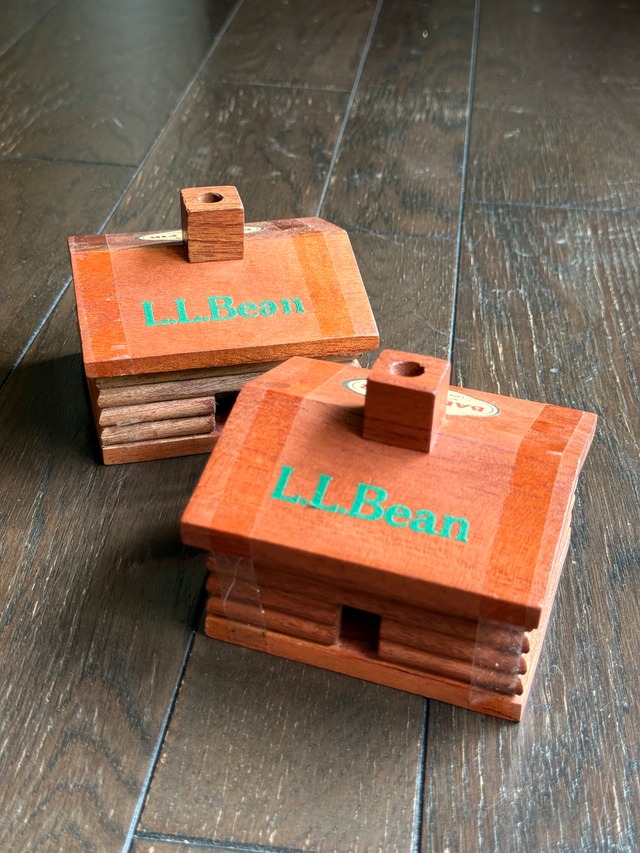 L.L.Bean Balsam Fir Log Cabin Burner & Incense