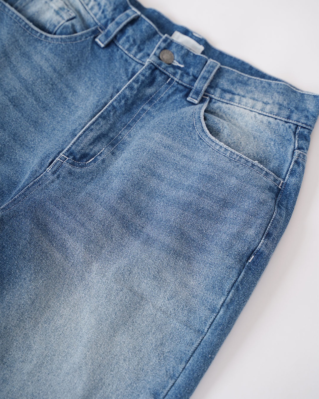 【#Re:room】HIGH WAISTE WIDE DENIM PANTS［REP330］