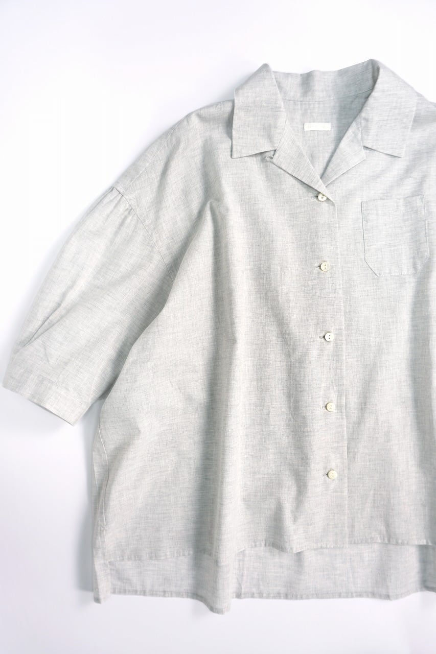 OG Co. Li. Chambray Open Collar Shirt