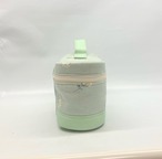 バニティポーチ  ミントフラワー　ポーチ｜とりさん工房ーかわいいハンドメイドポーチ