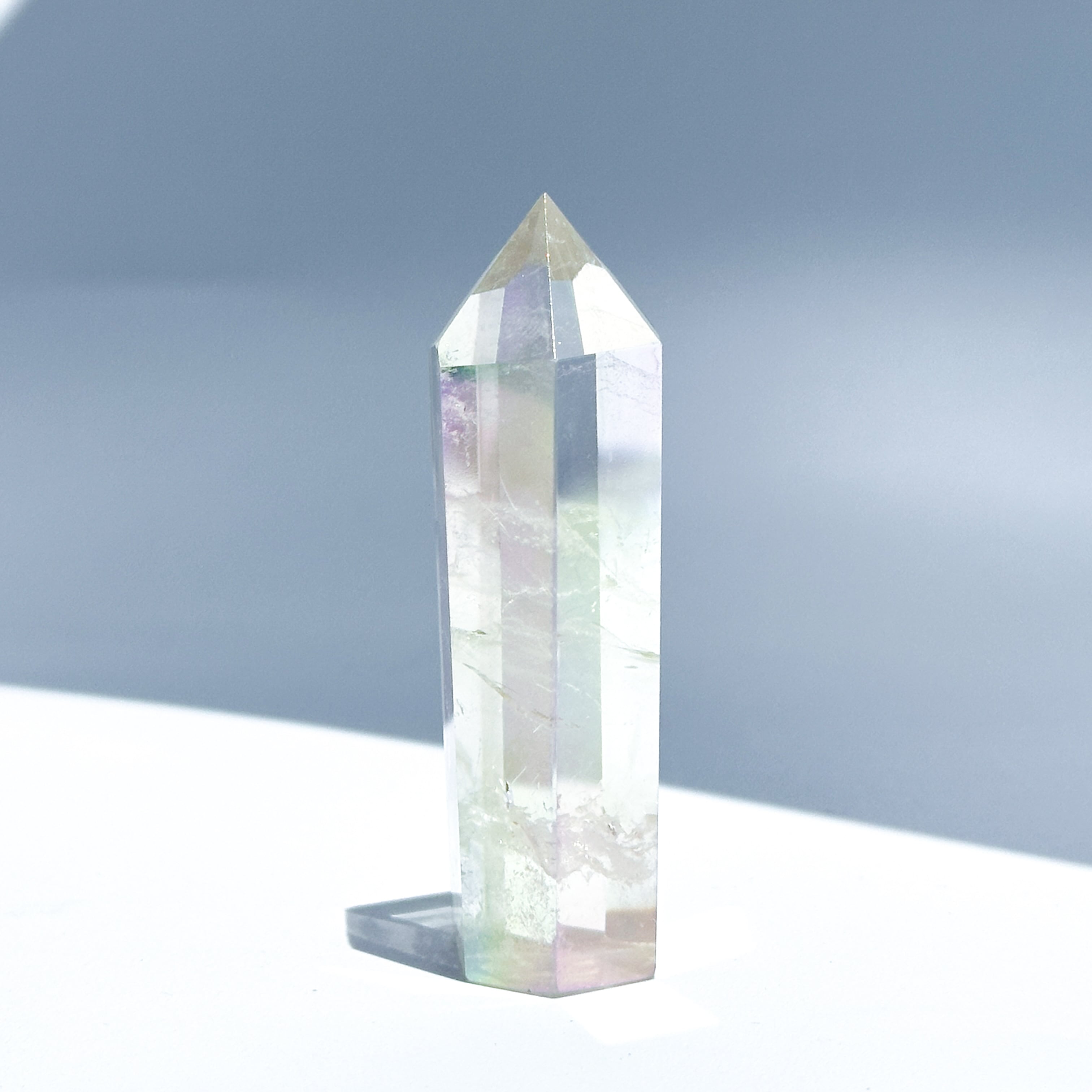 透明感◎エンジェルオーラクォーツ タワー 02◇ Angel Aura Quartz