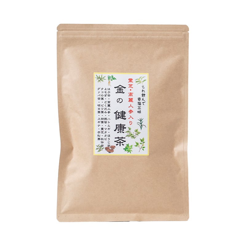 金の健康茶ティーパック | 銘茶の里 森尾園 金の健康茶ティーパック | 銘茶の里 森尾園
