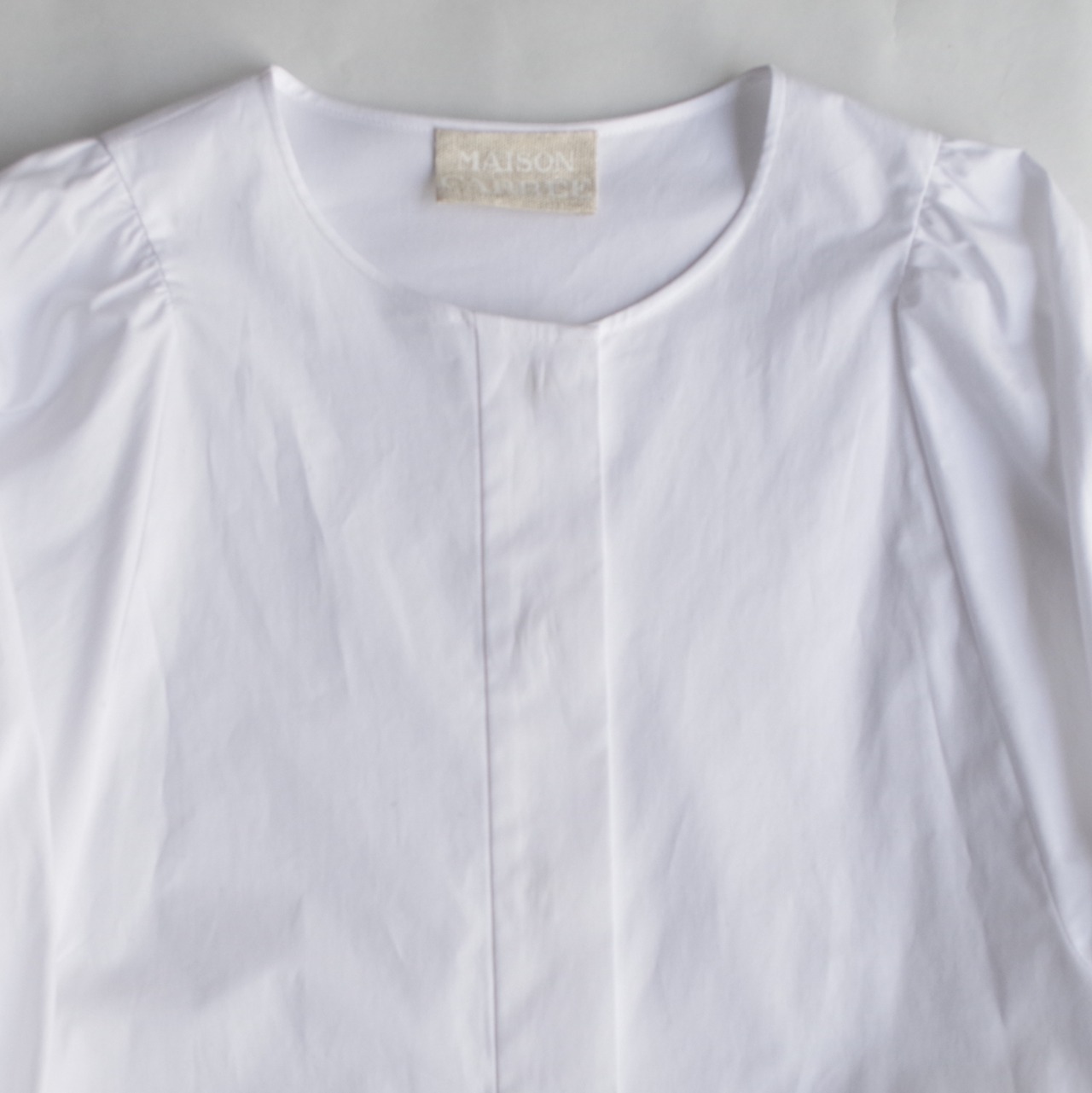 MAISON CARRÉE  COORDINATE SHIRT I "WHITE"