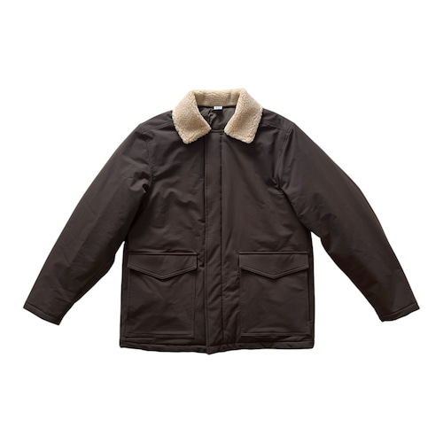 【COMFORTABLE REASON】Boa Puff Jacket(BROWN)〈国内送料無料〉