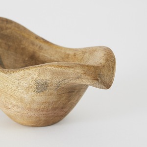 Wood bowl bird (Ssize)