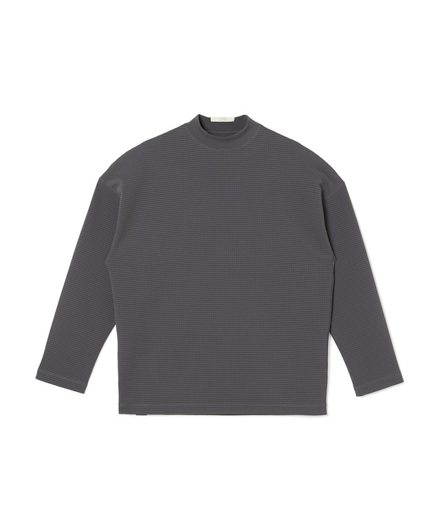 Nhoolywood : LONG SLEEVE T-SHIRT 2252-CS92-037 C/# charcoal SIZE 38