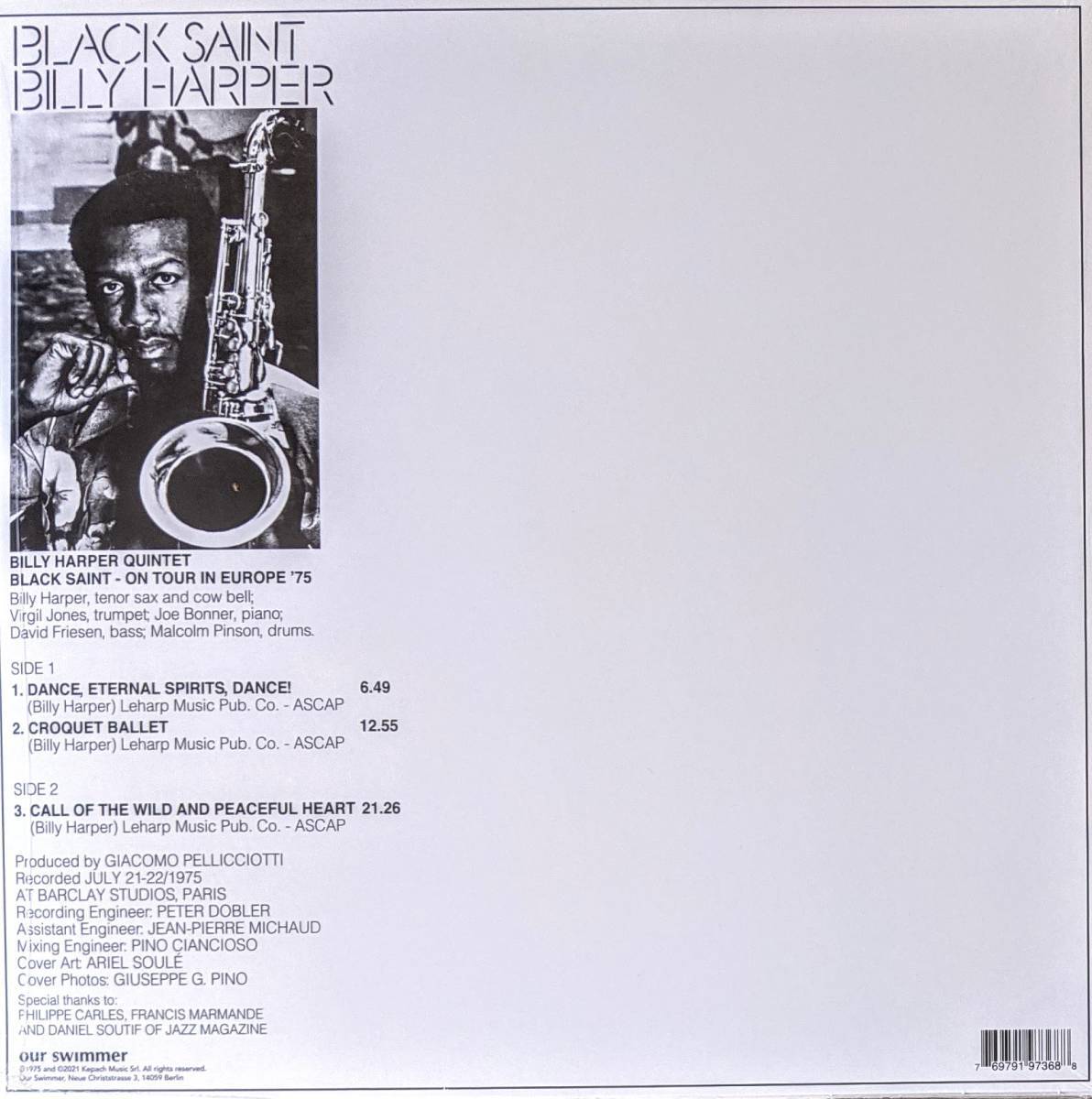 Billy Harper Black Saint LP レコード｜Www.juliusworks.com