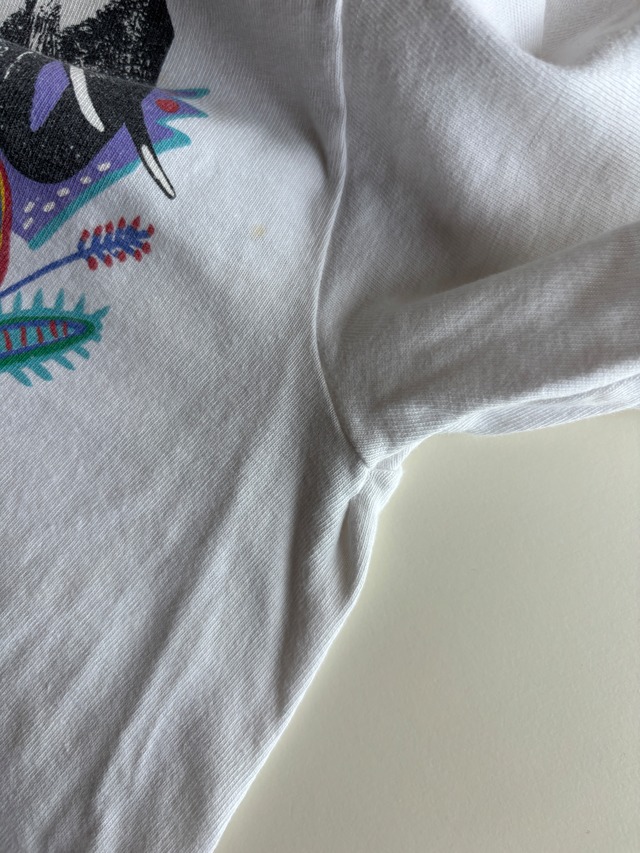 【6-8T相当・vintage】USA製　animal tee