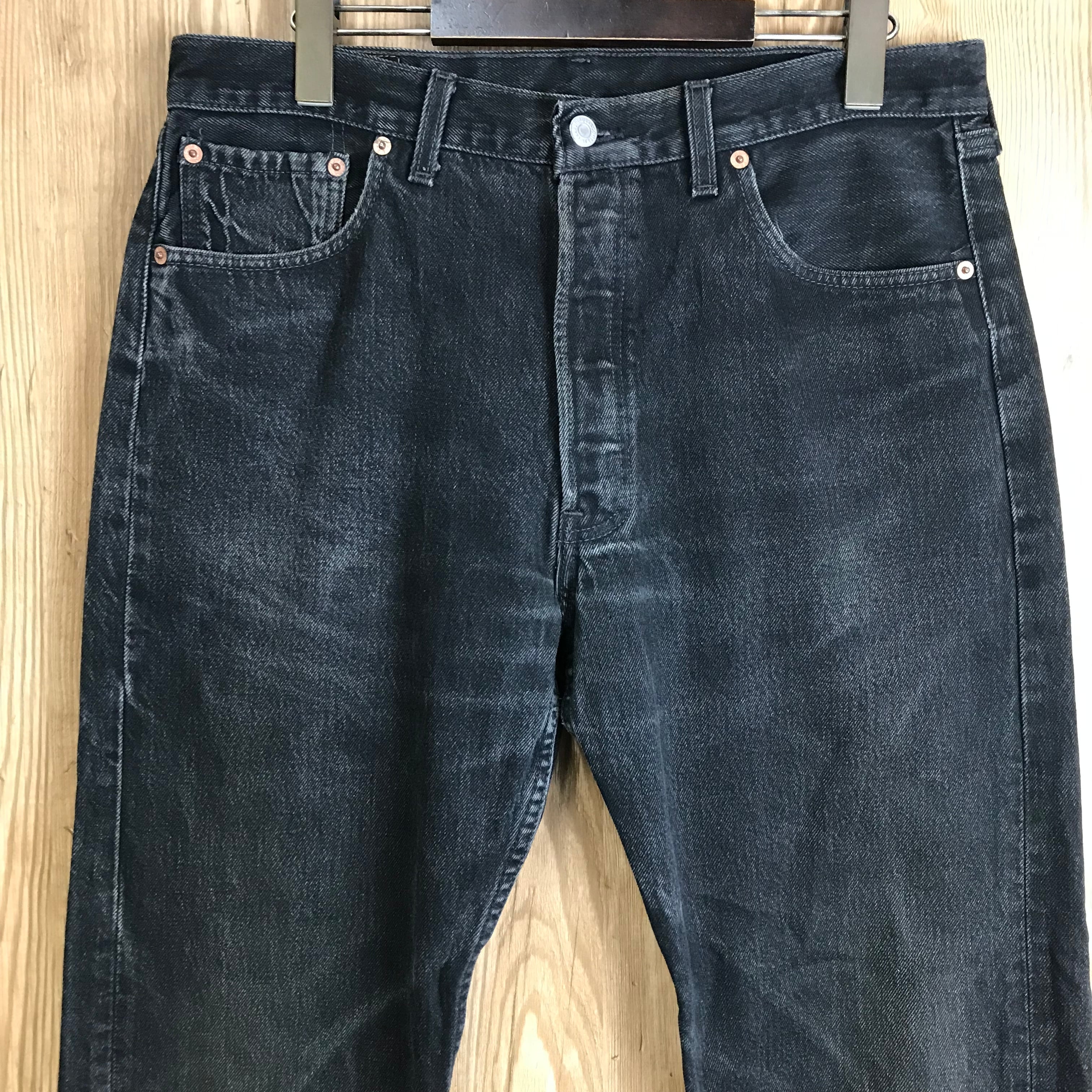 USA製 90s Levi's 501 Black Denim Pants リーバイス 501 USA製 90s Levi's 501 Black Denim Pants リーバイス 501