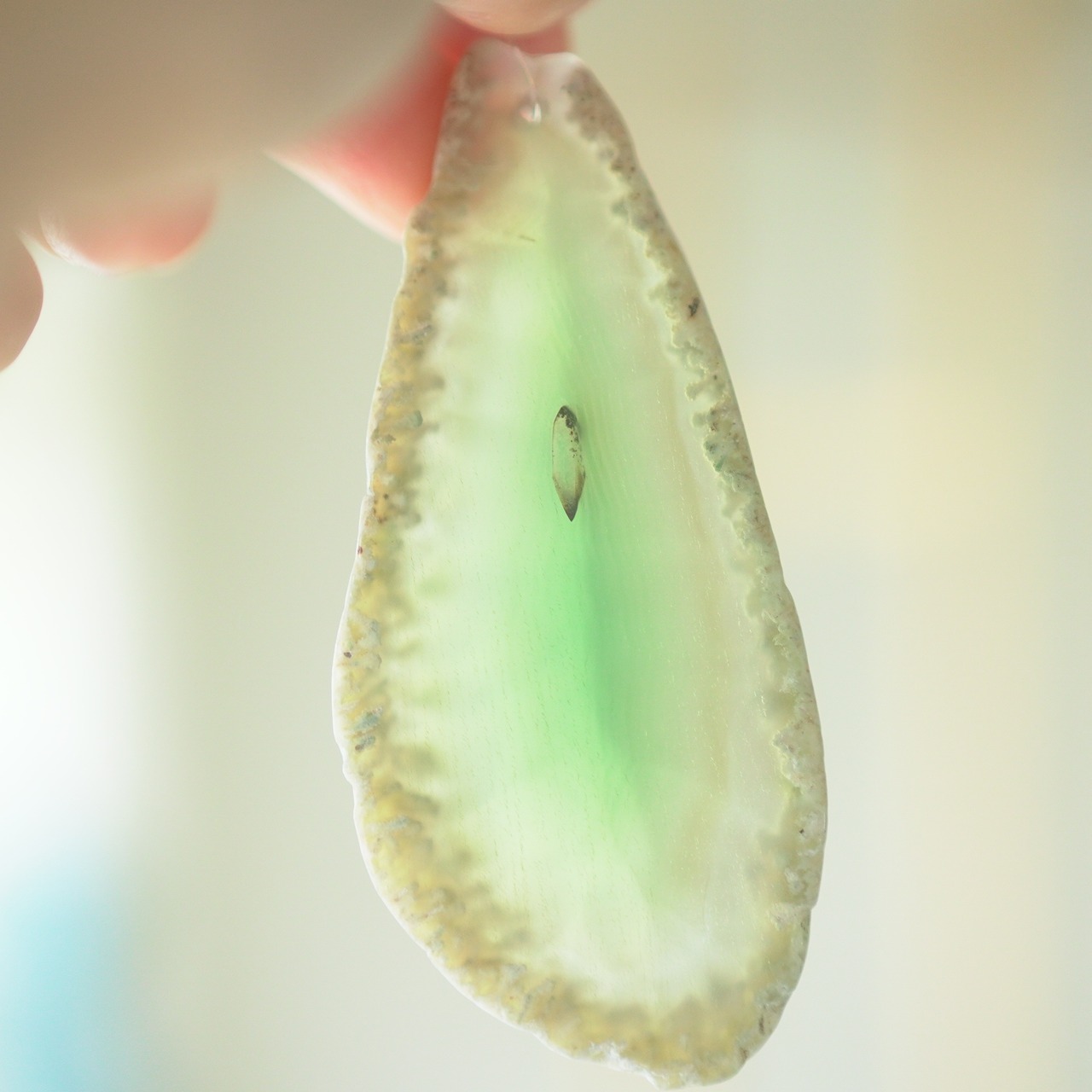 Fruits Wine - アゲートヒーリングチャイム / Agate Sun Catcher Wind Chime 689