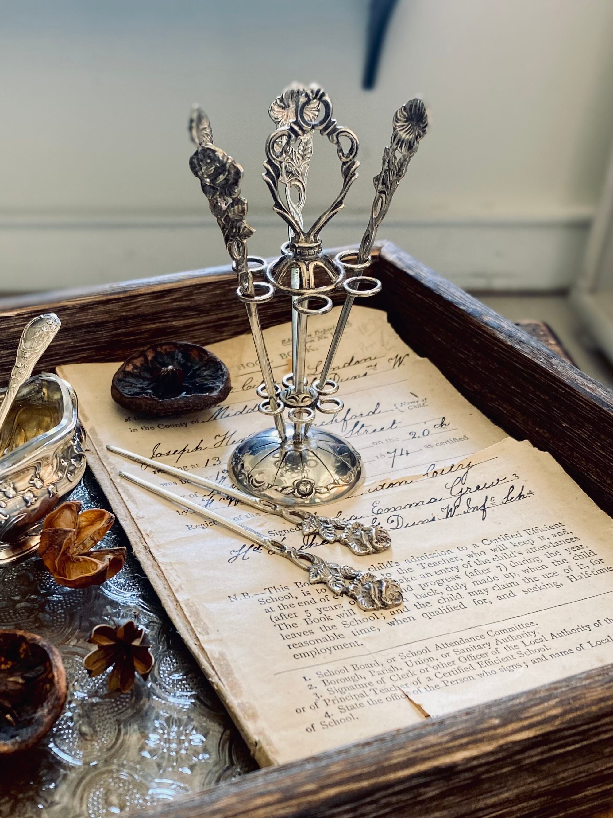 レア・ローズのカクテルピックセット