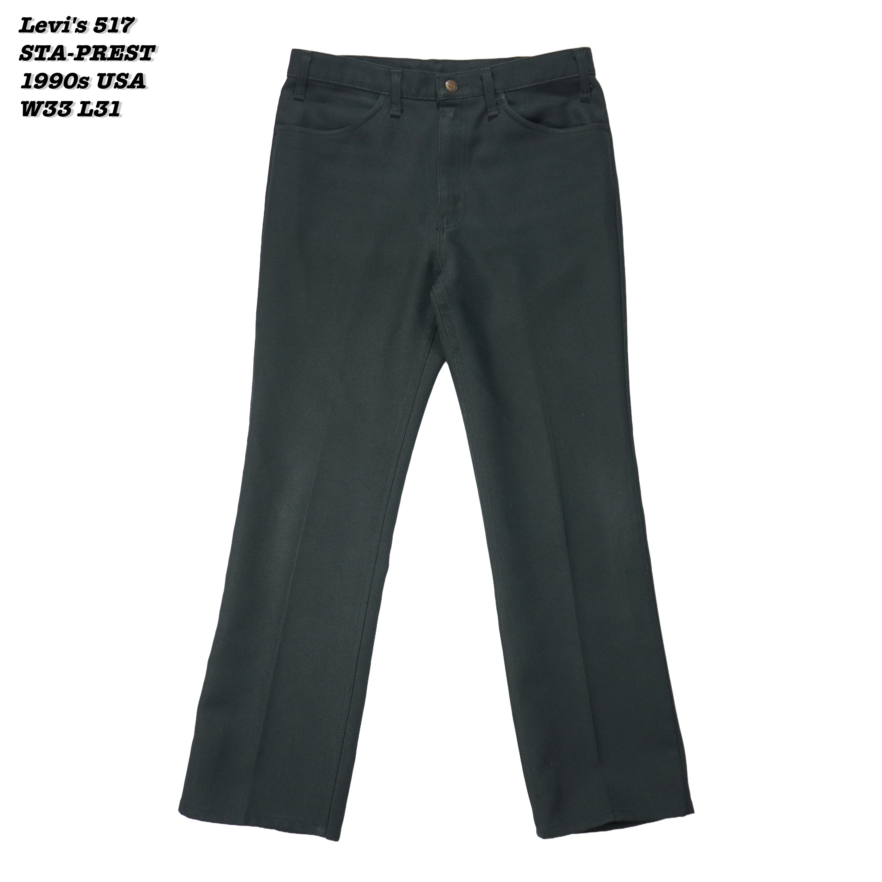 スラックス Levi's 517 STA-PREST PANTS USA 1990s W33 L31 LS26026 Levi's 517 STA-PREST PANTS USA 1990s W33 L31 LS26026 | Loki