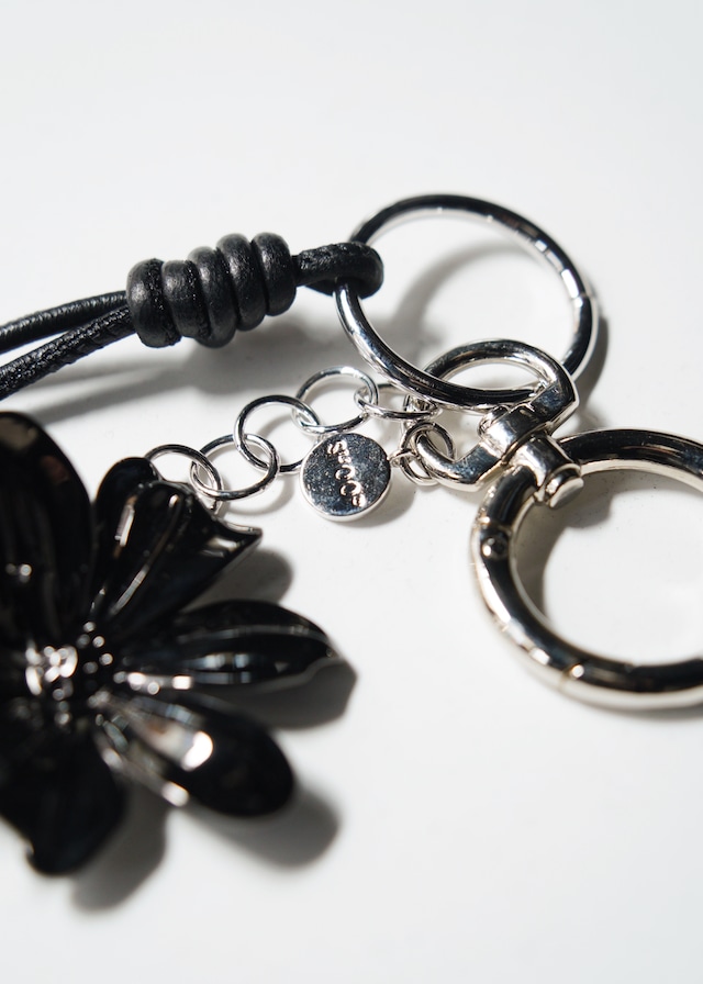 SHOOP 26SS black lily wallet chain
