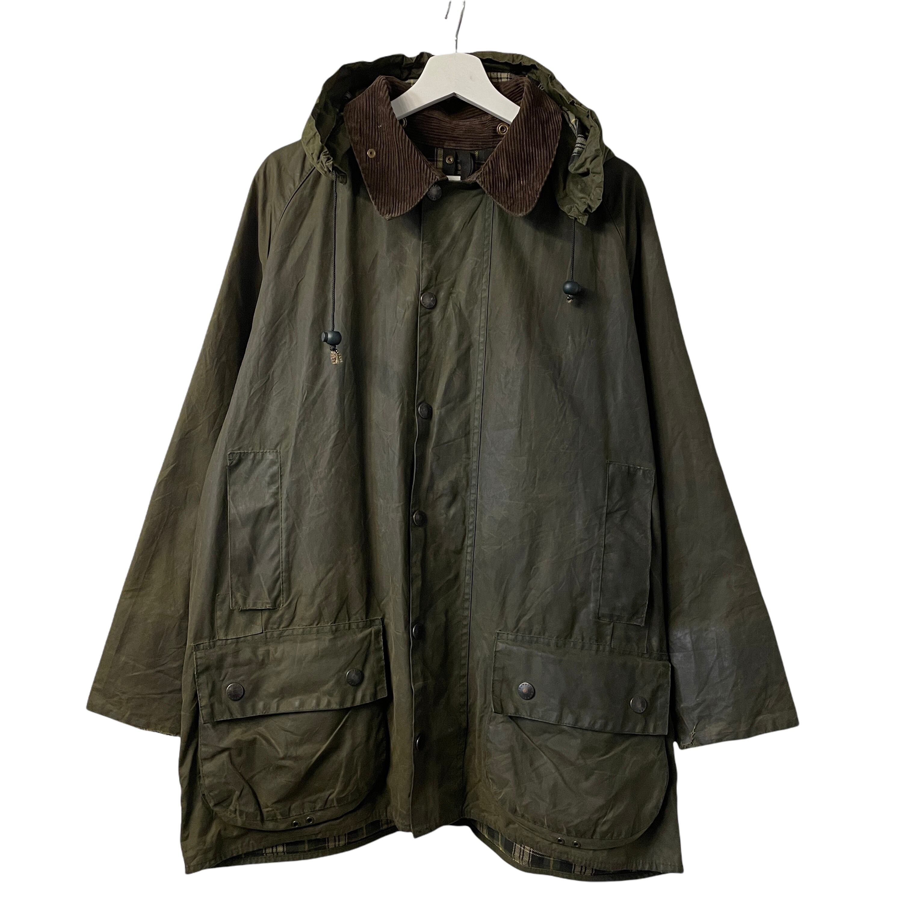 90's Barbour BEAUFORT with hood made in England