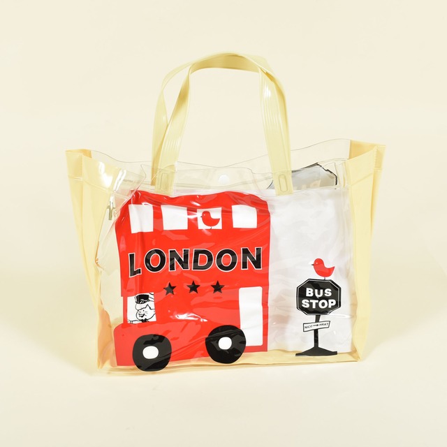 LONDON BUS　ビーチバッグ