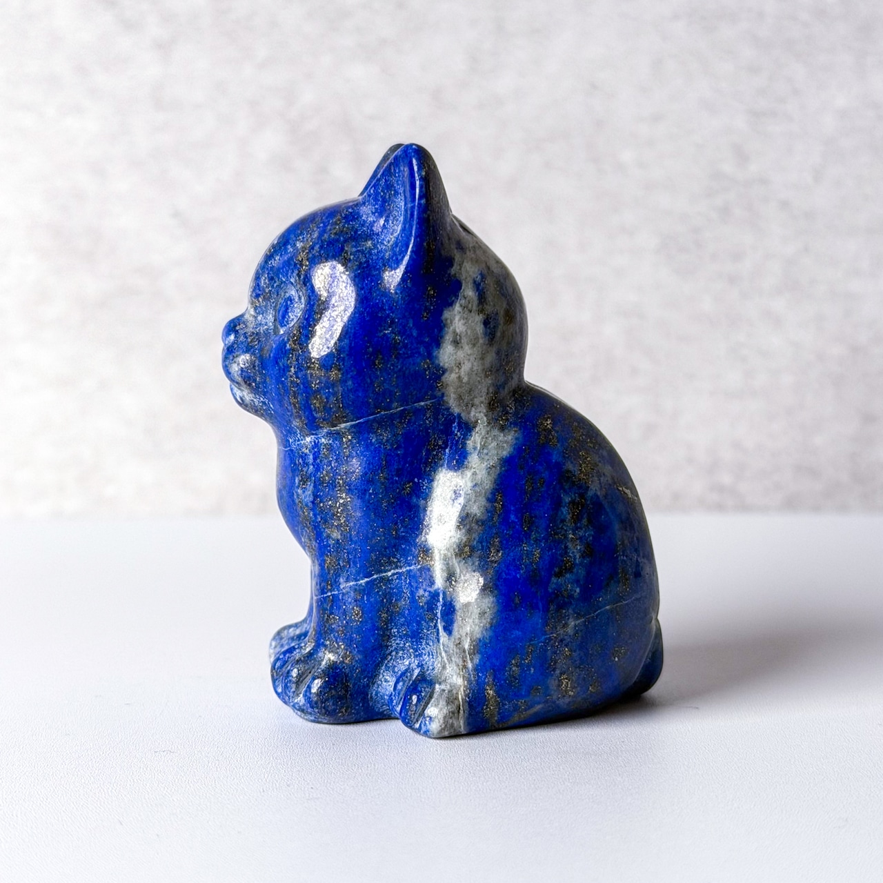 ラピスラズリ ねこ01 * Lapis Lazuli * 天然石