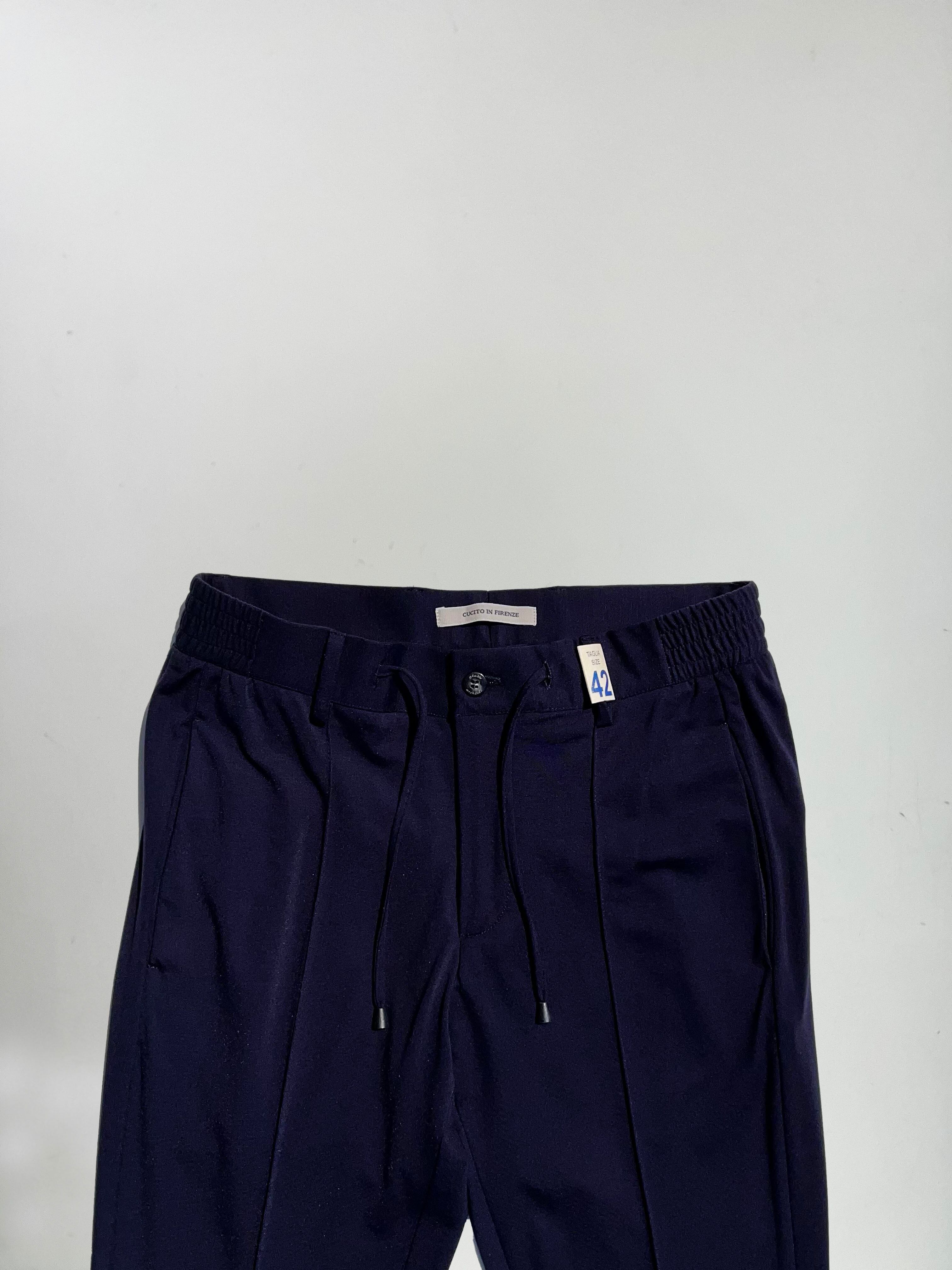 giab's ARCHIVIO MASACCINO 50ネイビーシルキージャージ giab's ARCHIVIO（ジャブスアルキヴィオ）シルキージャージー MASACCIO